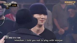 [ENG SUB] Wonjae & ASOL vs Nucksal & WooChan Diss battle Smtm6 Ep.7 Cut HD