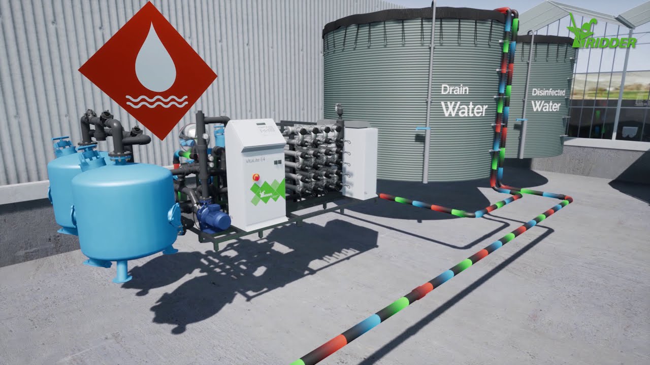 Water Treatment Systems for every greenhouse by Ridder YouTube