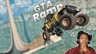 Cars vs Mega Ramp 😱 #2 - [BeamNG.Drive] screenshot 3