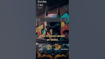 Block or unblock an email address in Gmail #2024 #shorts