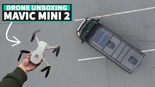 We Bought a Drone! | DJI Mavic Mini 2 Unboxing + Best Beginner Drone by Matt & Katie 979 views 3 years ago 9 minutes, 37 seconds