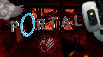 THE CAKE IS A LIE - Portal 1 Gameplay Part 2