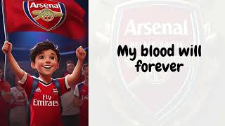 North London Forever - Gunners' Glory: Arsenal Anthem with Lyrics | Passionate Football Chants