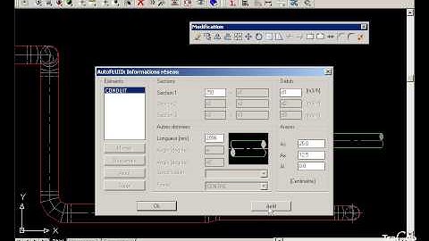 AUTOFLUID 10 / 2009 tutorial: Structure of an aeraulic or hydraulic conduit