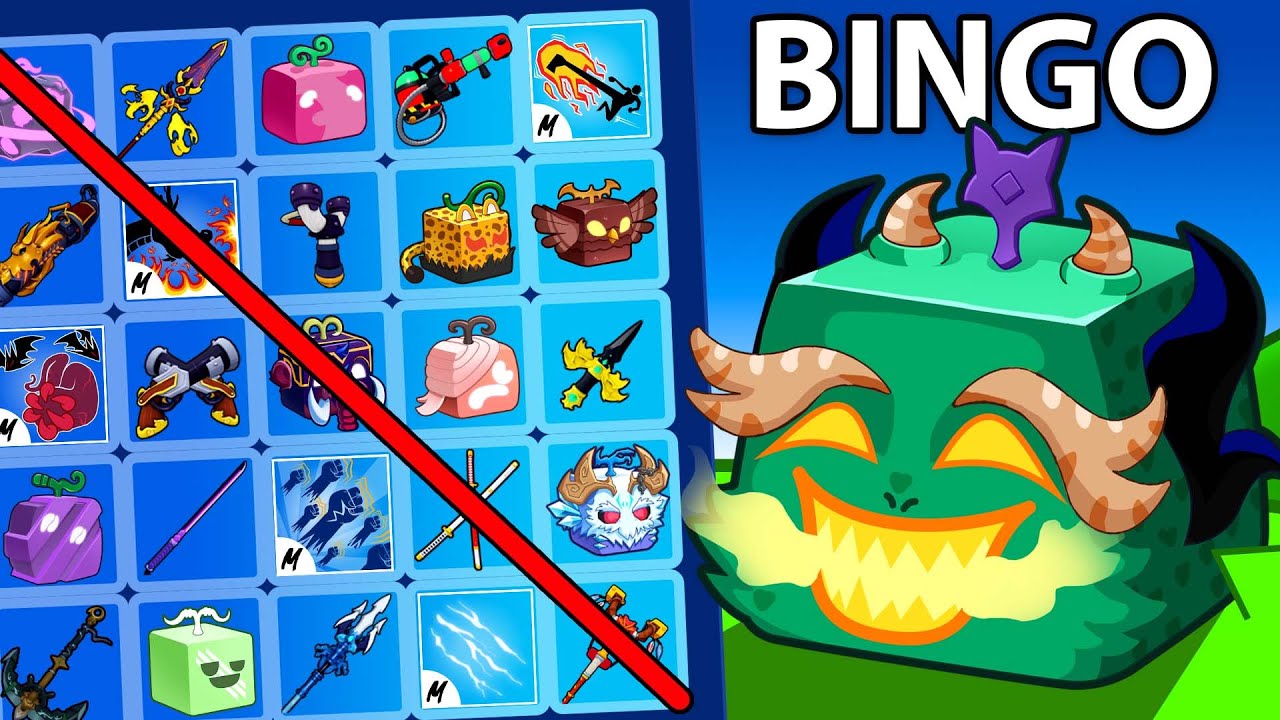 Blox Fruits But It's Bingo, Then Battle!