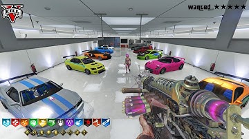 Custom Map GTA 5 Garage - Black Ops 3 Zombies.