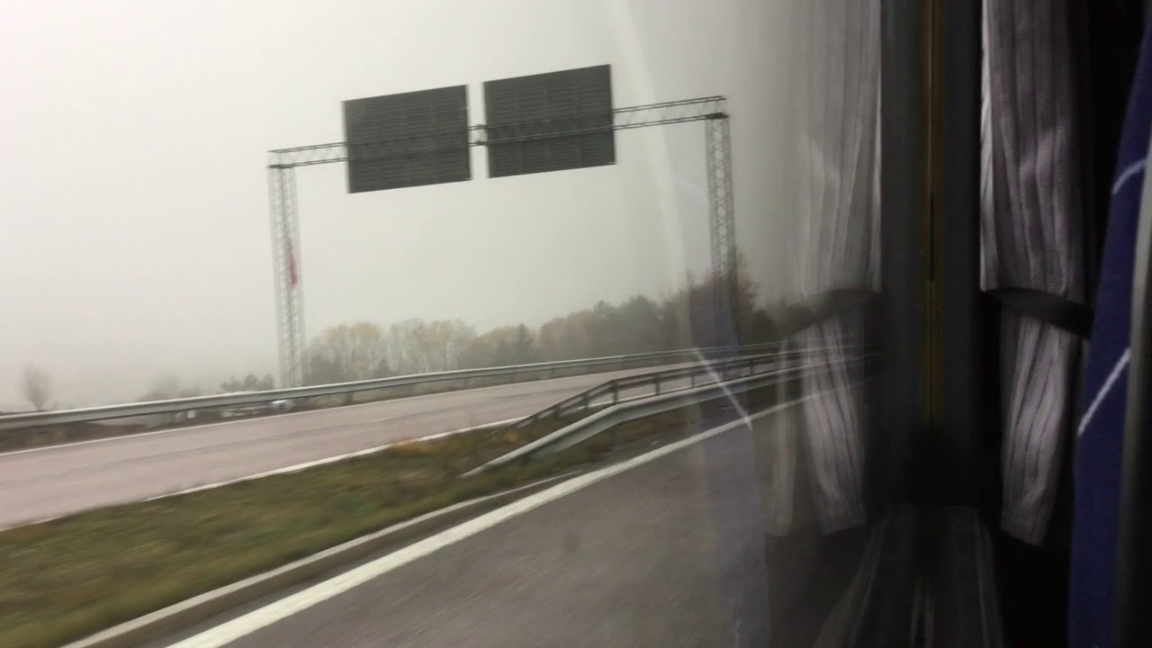 SL buss 677 Norrtälje till Uppsala (del 1 av 6)