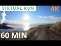 Virtual Running Videos For Treadmill With Music 4K | Virtual Run 60 Min