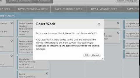 Making The Most Of The Reading Wonders Lesson Planner