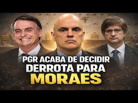 PGR ACABA DE DECIDIR - DERROTA PARA MORAES