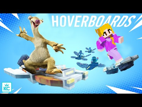 Kübra, Sid ile Hoverboard Biniyor! (Minecraft)