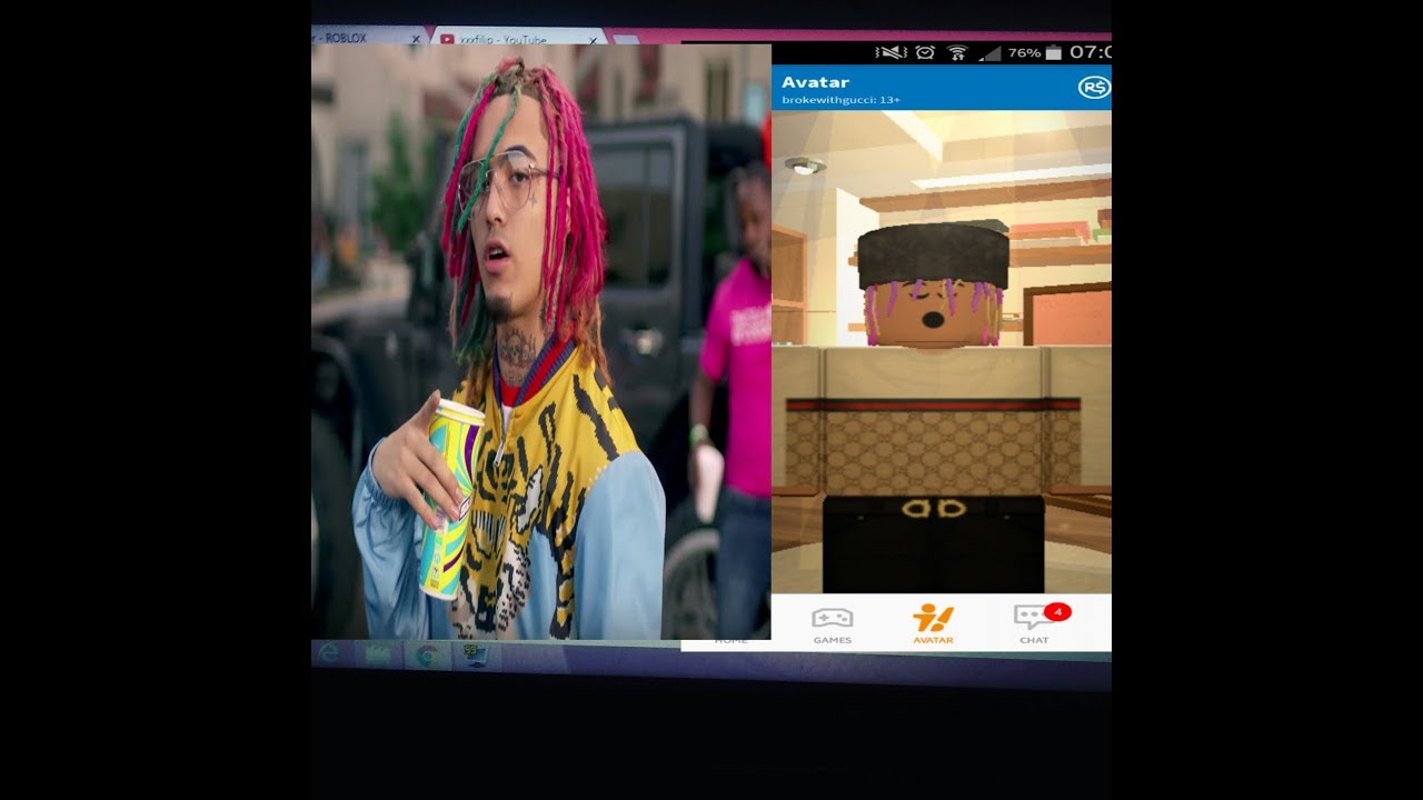 How To Look Like Lil Pump In Roblox - lil pump in roblox