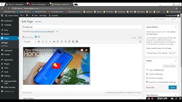 Embed youtube video to your website and change the alignment to the center of the page