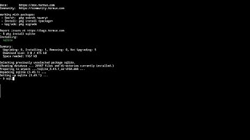 #5 Getting SQLite working on Termux  on a Galaxy Tab S10 Ultra