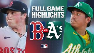 RED SOX vs. ATHLETICS: Official Full Game Highlights (July 28) | 2026 MLB Season