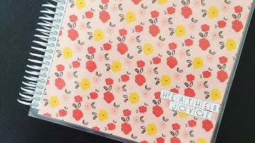 Custom Erin Condren Life Planner Cover