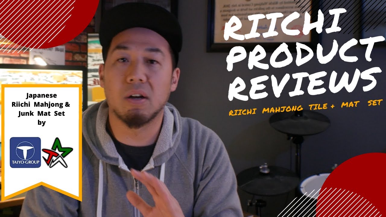 AMOS Junk Mat + Sango Japanese Riichi Mahjong Set Review