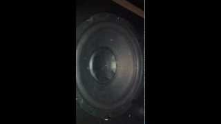 JBL 200/230 sub test with bass i love you