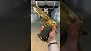 رماية بــ مسدس نسر الصحراء عيار 50 رماية - Shooting with a desert Eagle cal 50 pistol