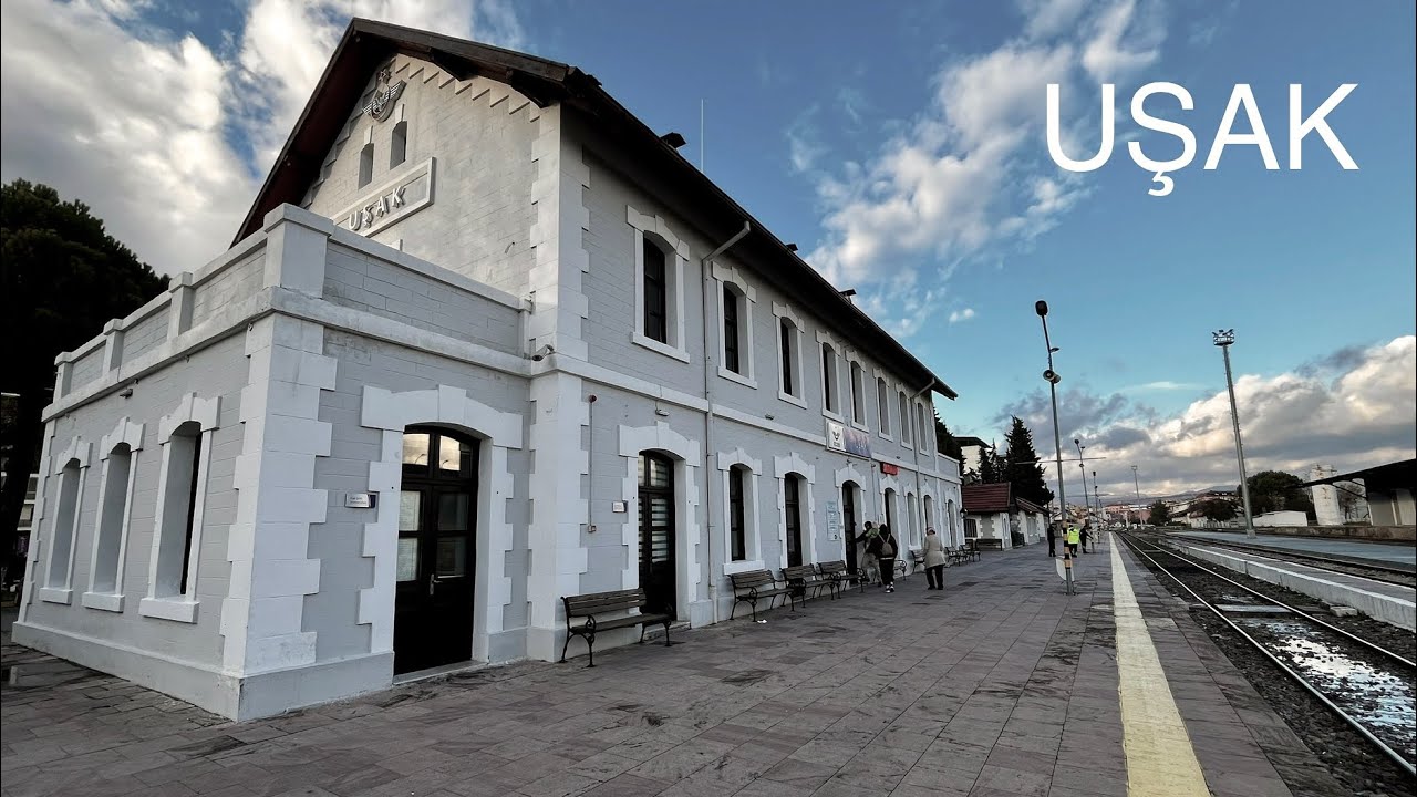 Uşak , Türkiye - Walking Tour | 4K