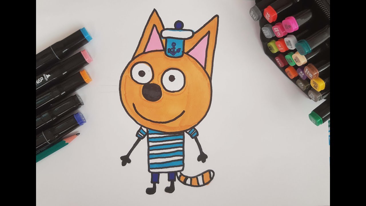 Как нарисовать коржика