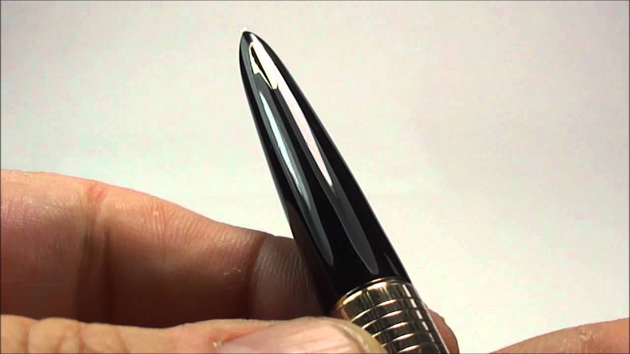 Parker 61 Consort Converter Fountain Pen Review. YouTube