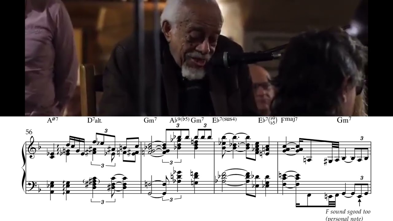 One Of The Most Beautiful Piano Accompaniments I've Ever Heard (Transcription)