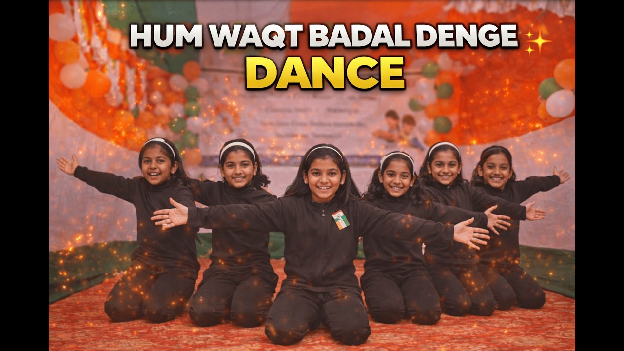 Hum Waqt Badal Denge Dance | Republic Day | School Dance Performance | A.T.P English High School