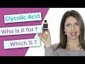 Platinum Skin Care Glycolic Acid Peels  | Which Percentage | Who is it for?