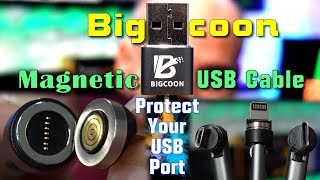 BIGCOON Attractive Magnetic Charging & Data Transfer Cable