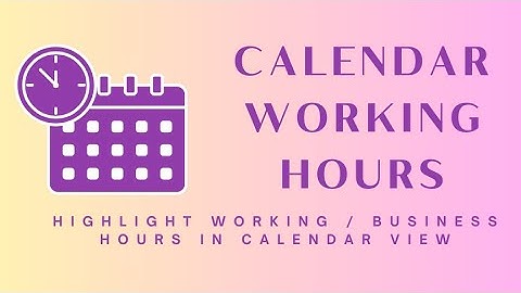 Odoo Calendar Working Hours | Restrict Calendar Events by Working Time | Odoo Support by MAC5
