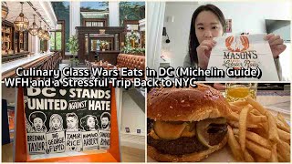 Culinary Class Wars in DC, Michelin Guide Restaurant, and my Uber Home was $300 in NYC