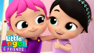 Ballet Princess Song🩰 | Little Angel And Friends Kid Songs