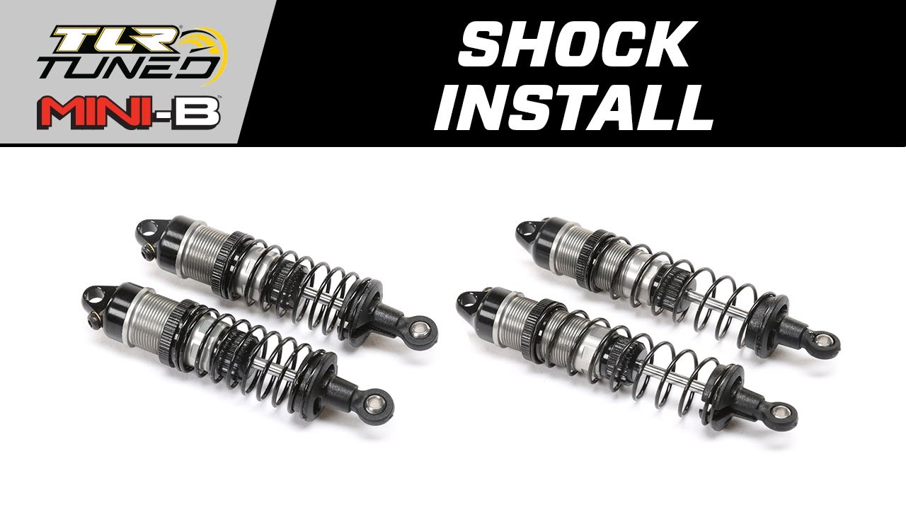 その他 mini Team Losi Racing Aluminum Rear Shock Set Complete: Mini-T