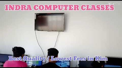 Indra computer classes  Surat to  Kim ❤️✨🤞 student