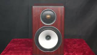 MONITOR AUDIO BRONZE BX1 ウーハーのセンタキャップへこみPink Noiseでのテスト