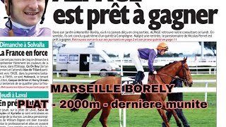 27 mai 2024 // MARSEILLE BORELYPLAT - 2000m - 53000.00€ - Corde à gauche