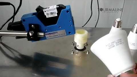 Sojet Elfin ID - Printing onto Light Bulbs