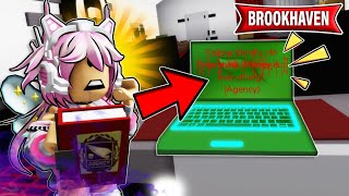 NUNCA INVOQUES este nuevo y PELIGROSO MENSAJE de AGENCY en Brookhaven Roblox 💻💵 Secretos nueva base by AniJuegos 11,722 views 1 month ago 8 minutes, 5 seconds