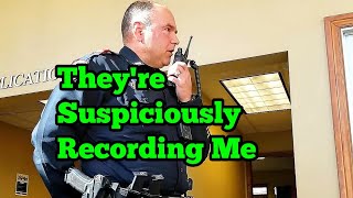 Officers Are Going To Sit Here And Baby Sit You Until You Leave