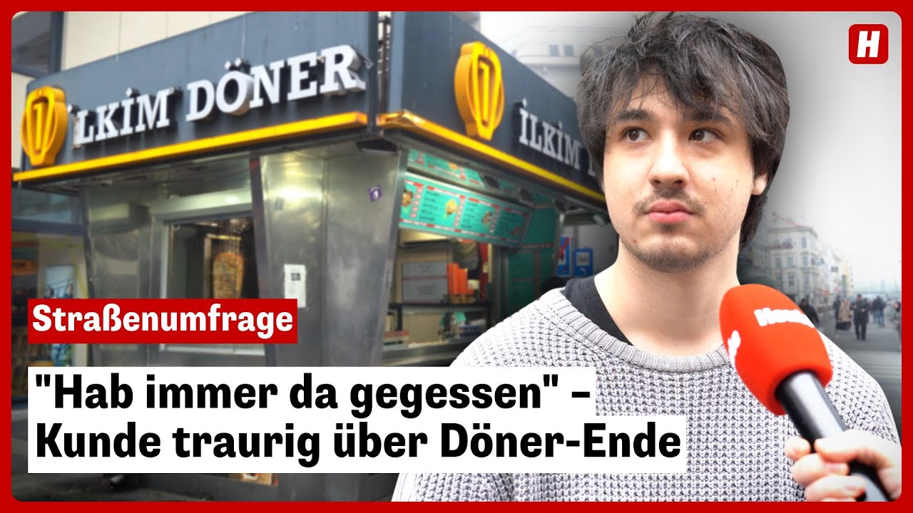 "Hab immer da gegessen" – Kunde traurig über Döner-Ende