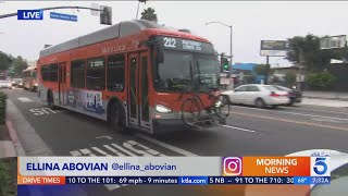 Rush-hour busing made easier on La Brea