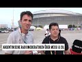 Argentinische Radiomoderatoren über Messi & Co.