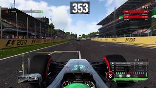 F1 2017 Top Speed Record 375 Kmh 233.02 Mph