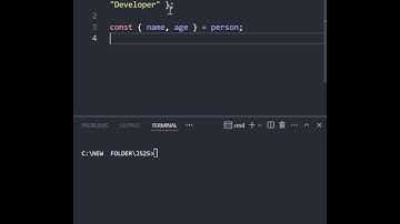 JavaScript Object Destructuring in 60 Seconds! 🔥 | JS Tips & Tricks #coding #jsdev #shorts