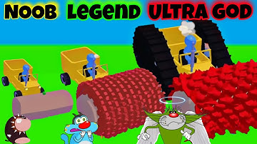 NOOB vs PRO vs HACKER in Stone Miner Game | Oggy And Jack, Bob || Daddy Gaming Ep. 2