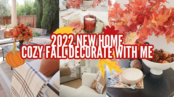 2022 FALL DECORATE WITH ME //  FALL DECOR IDEAS //...