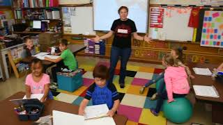 Flexible seating in elementary schools