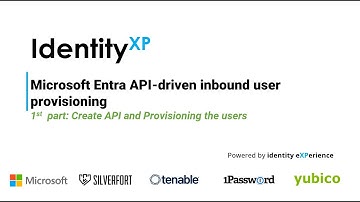 Microsoft Entra API-driven inbound user provisioning Part 1