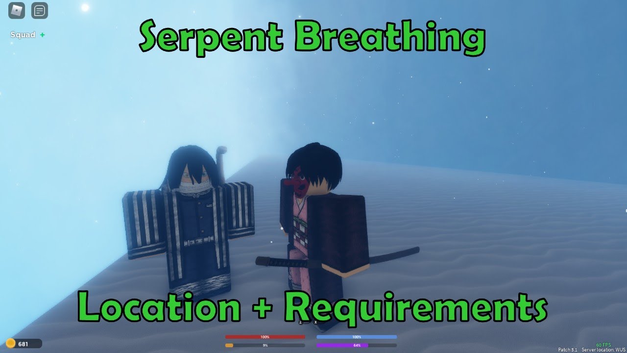 Serpent Breathing Location + Requirements Guide Demonfall Roblox